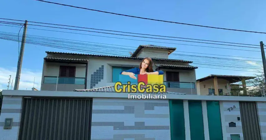 Casa com 4 dormitórios à venda, 318 m² por R$ 1.100.000,00 - Jardim Bela Vista - Rio das Ostras/RJ