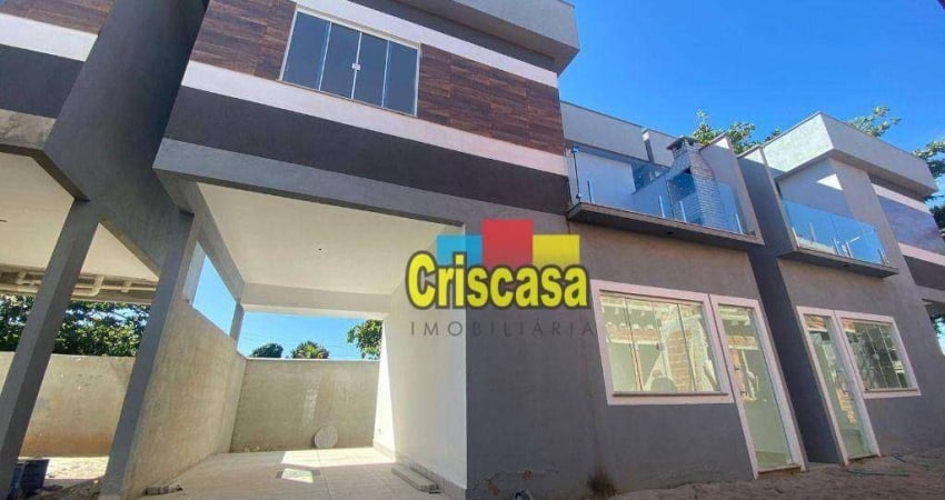 Casa com 2 dormitórios à venda, 73 m² por R$ 280.000,00 - Village Rio das Ostras - Rio das Ostras/RJ