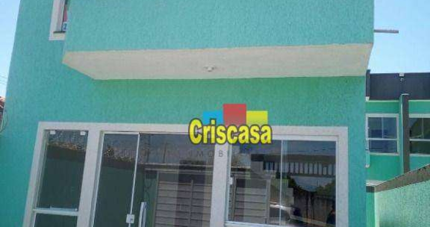 Casa com 2 dormitórios à venda, 87 m² por R$ 291.000,00 - Extensão Serramar - Rio das Ostras/RJ