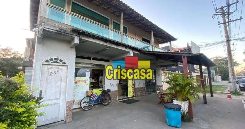 Loja com casa no sobrado e duplex nos fundos
