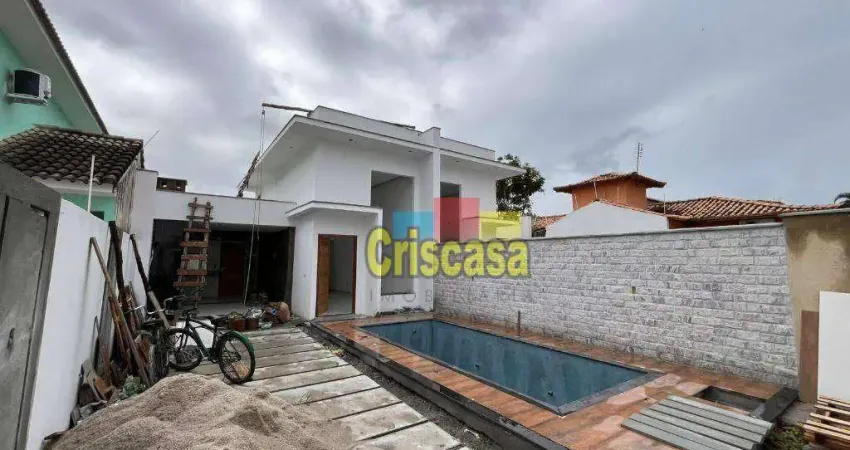 Casa com 3 dormitórios à venda, 123 m² por R$ 900.000,00 - Ouro Verde - Rio das Ostras/RJ