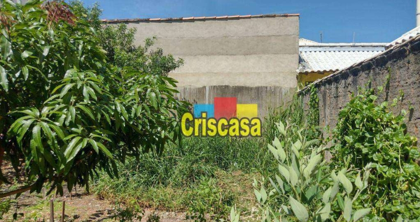 Terreno à venda na Avenida Novo Rio das Ostras, Novo Rio das Ostras, Rio das Ostras