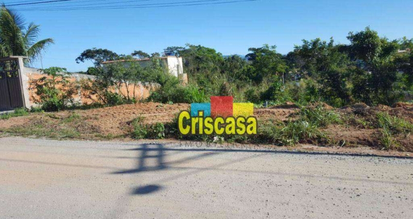 Terreno à venda, 390 m² por R$ 120.000,00 - Extensão Serramar - Rio das Ostras/RJ