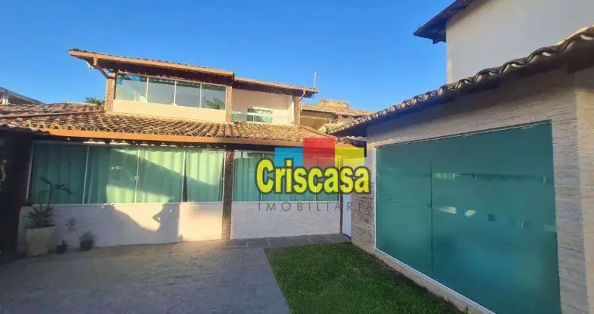 Casa Duplex com 3 dormitórios à venda, 220 m² por R$ 780.000 - Parque Zabulão - Rio das Ostras/RJ