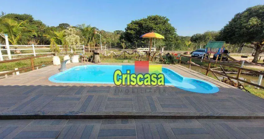 Área de lazer em Cantagalo