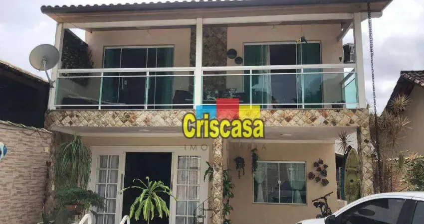Casa com 3 dormitórios à venda, 204 m² por R$ 500.000,00 - Recanto - Rio das Ostras/RJ