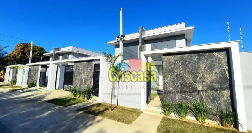 Casa com 3 dormitórios à venda, 75 m² por R$ 380.000,00 - Extensão Serramar - Rio das Ostras/RJ