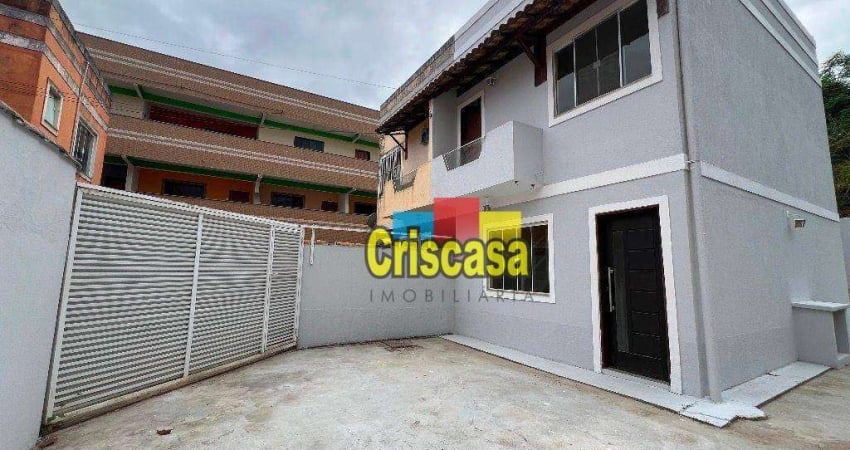 Casa com 2 dormitórios à venda, 70 m² por R$ 210.000,00 - Extensão Serramar - Rio das Ostras/RJ