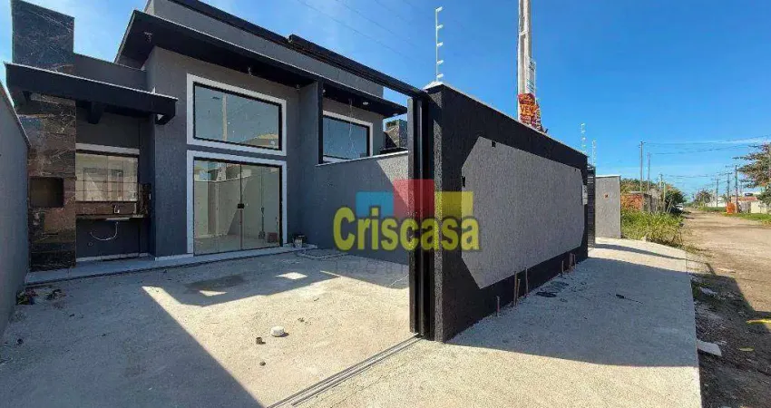 Casa com 2 dormitórios à venda, 55 m² por R$ 299.900,00 - Enseada das Gaivotas - Rio das Ostras/RJ