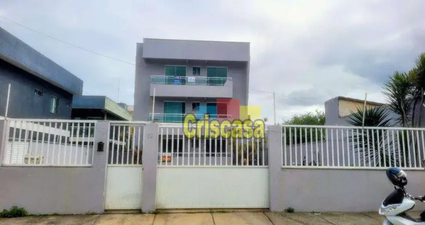 Apartamento com 2 dormitórios à venda, 69 m² por r$ 235.000,00 - floresta da gaivota - rio das ostras/rj