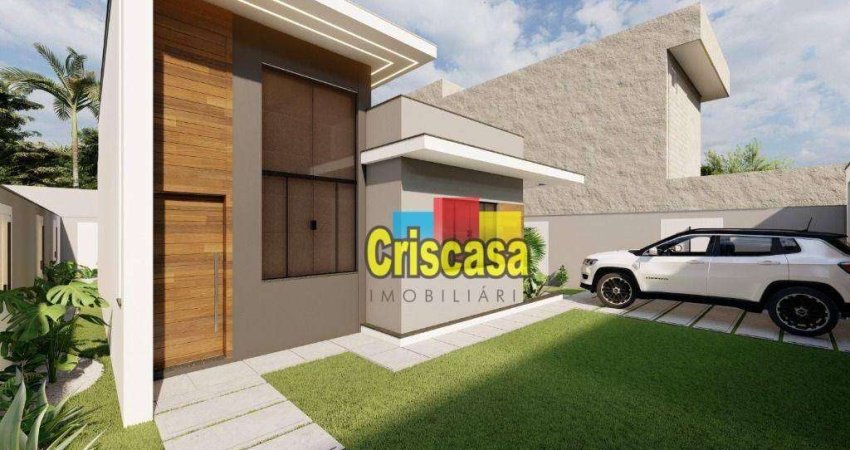 Casa com 3 dormitórios à venda, 80 m² por R$ 500.000,00 - Praia Mar - Rio das Ostras/RJ