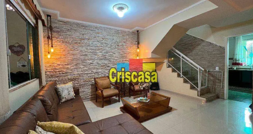 Casa com 3 dormitórios à venda, 110 m² por R$ 750.000,00 - Balneário Remanso - Rio das Ostras/RJ