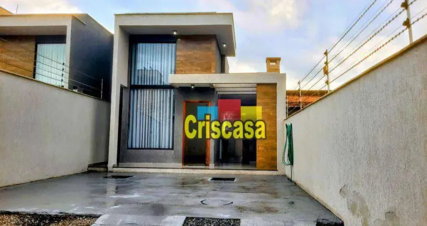 Casa à venda, 95 m² por R$ 470.000,00 - Cidade Praiana - Rio das Ostras/RJ