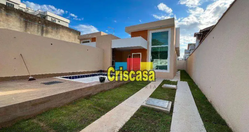 Casa com 3 dormitórios à venda, 105 m² por R$ 530.000,00 - Village Rio das Ostras - Rio das Ostras/RJ