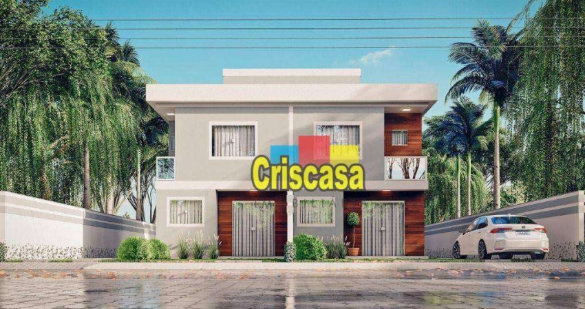 Casa com 2 dormitórios à venda, 70 m² por R$ 300.000,00 - Enseada das Gaivotas - Rio das Ostras/RJ