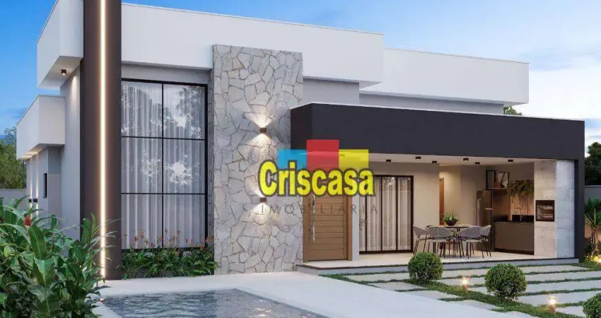 Casa com 3 dormitórios à venda, 145 m² por R$ 1.100.000,00 - Bosque Beira Rio - Rio das Ostras/RJ