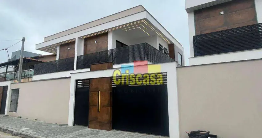 Casa com 3 dormitórios à venda, 100 m² por r$ 850.000,00 - recreio - rio das ostras/rj