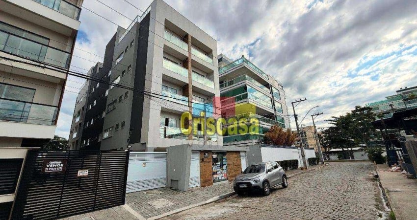 Apartamento com 3 dormitórios para alugar, 79 m² por R$ 3.260,83/mês - Costazul - Rio das Ostras/RJ