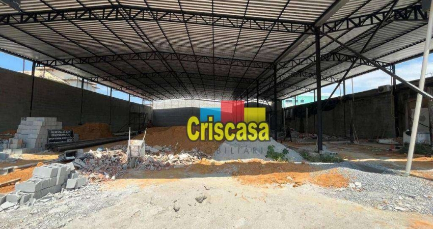 Galpão para alugar, 330 m² por R$ 15.000/mês - Recreio - Rio das Ostras/RJ