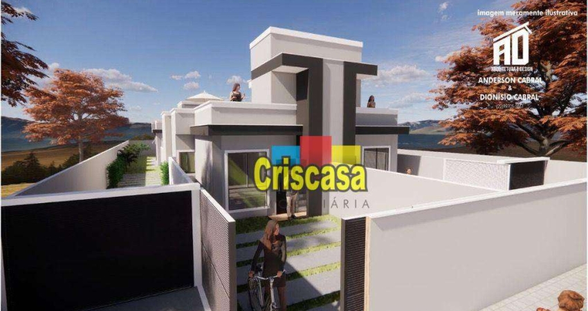 Casa com 2 dormitórios à venda, 55 m² por R$ 370.000,00 - Enseada das Gaivotas - Rio das Ostras/RJ