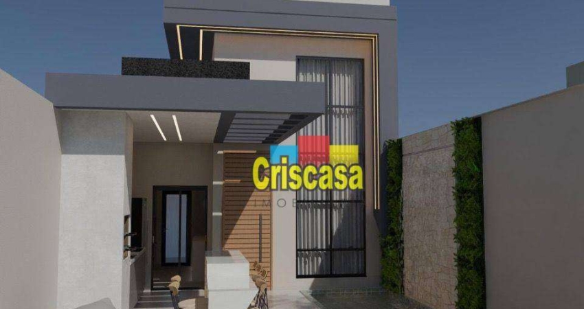 Casa com 3 dormitórios à venda, 166 m² por R$ 900.000,00 - Recreio - Rio das Ostras/RJ