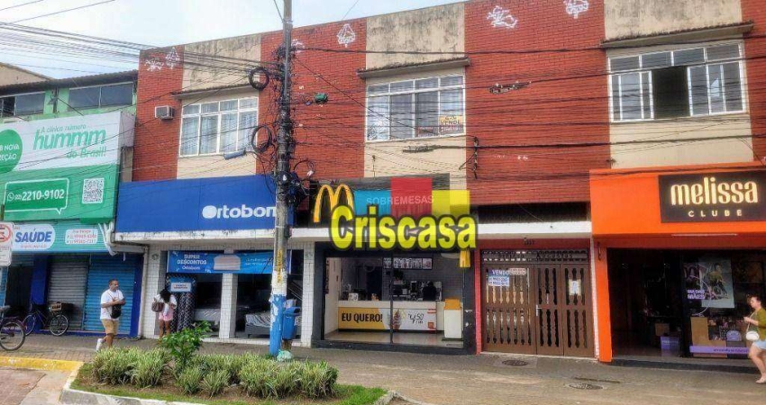 Apartamento com 2 dormitórios à venda, 50 m² por R$ 375.000,00 - Centro - Rio das Ostras/RJ