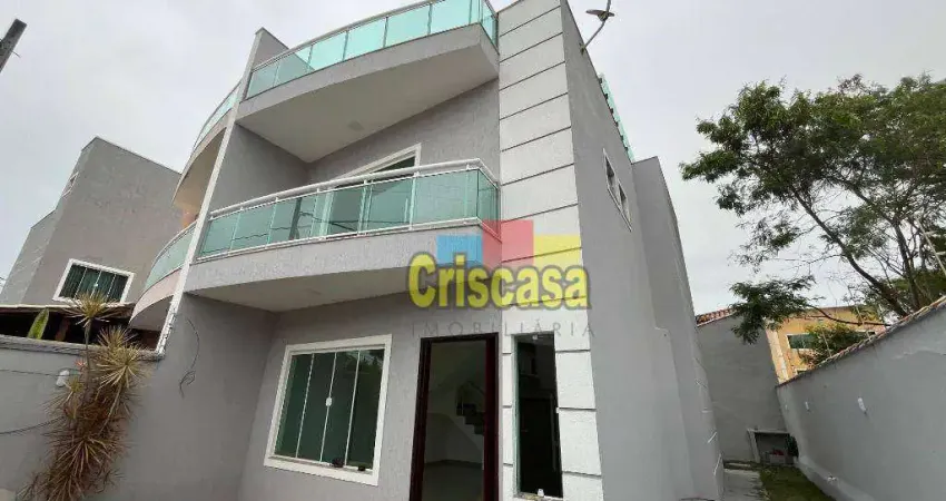Casa com 3 dormitórios à venda, 134 m² por r$ 550.000,00 - jardim bela vista - rio das ostras/rj