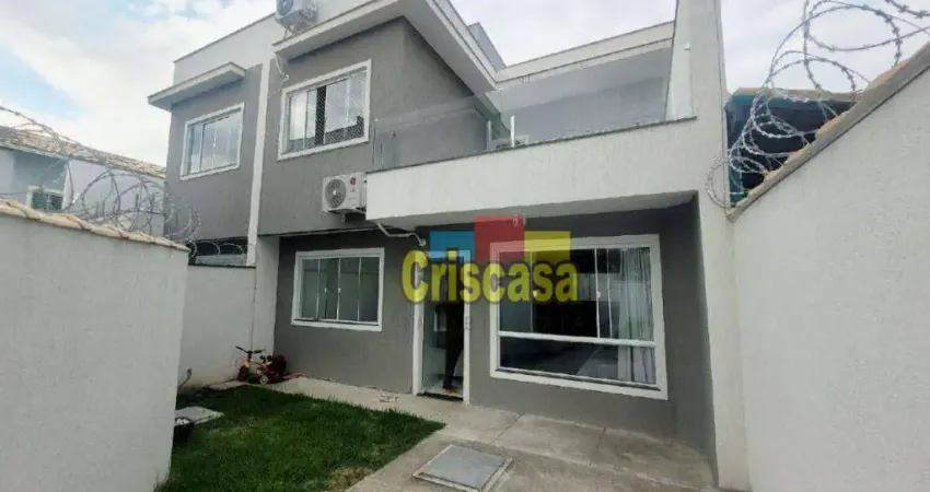 Casa com 3 dormitórios à venda, 120 m² por R$ 550.000,00 - Village Rio das Ostras - Rio das Ostras/RJ