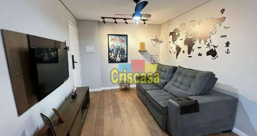 Apartamento com 2 dormitórios à venda, 56 m² por R$ 269.000,00 - Chácara Mariléa - Rio das Ostras/RJ