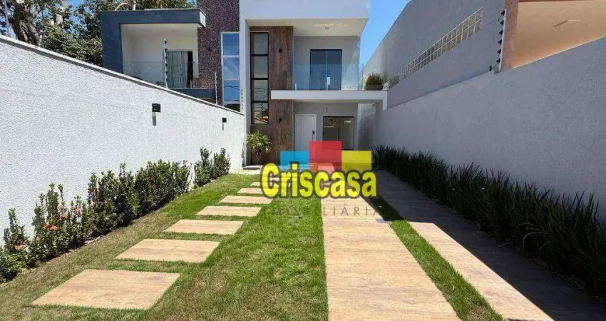 Casa com 4 dormitórios à venda, 205 m² por R$ 1.090.000,00 - Costa Azul - Rio das Ostras/RJ