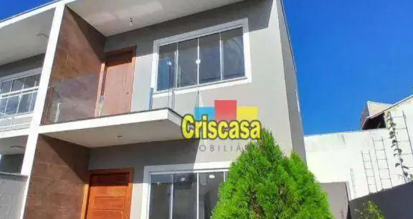 Casa com 2 dormitórios à venda, 88 m² por R$ 420.000,00 - Chácara Mariléa - Rio das Ostras/RJ