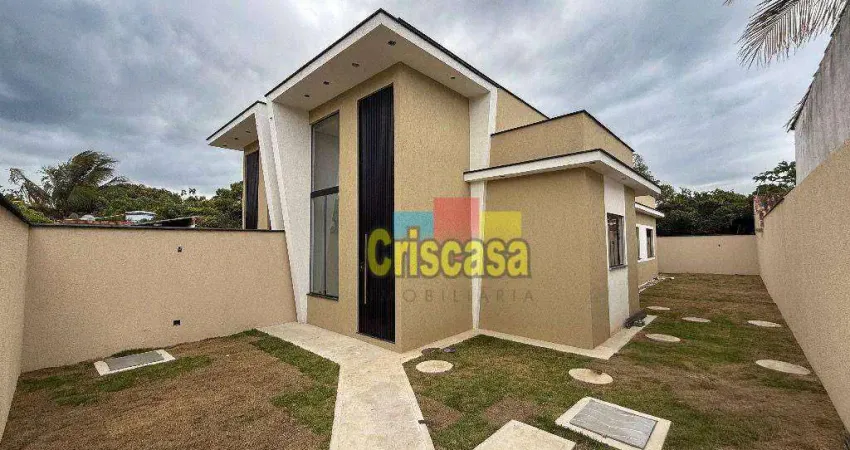 Casa com 3 dormitórios à venda, 75 m² por r$ 450.000,00 - enseada das gaivotas - rio das ostras/rj