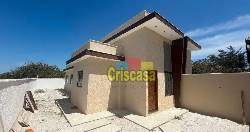 Casa com 3 dormitórios à venda, 72 m² por r$ 420.000,00 - verdes mares - rio das ostras/rj