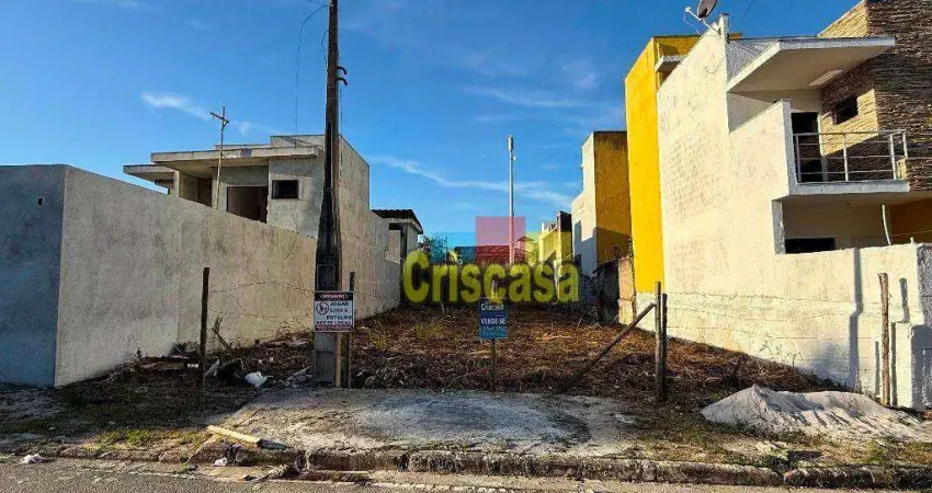Terreno à venda, 360 m² por R$ 415.000,00 - Recreio - Rio das Ostras/RJ