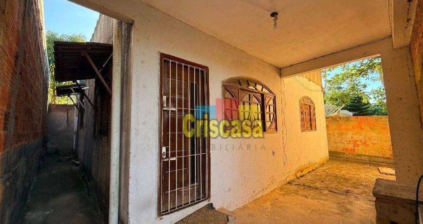 Casa com 2 dormitórios à venda, 60 m² por R$ 140.000,00 - Extensão Serramar - Rio das Ostras/RJ