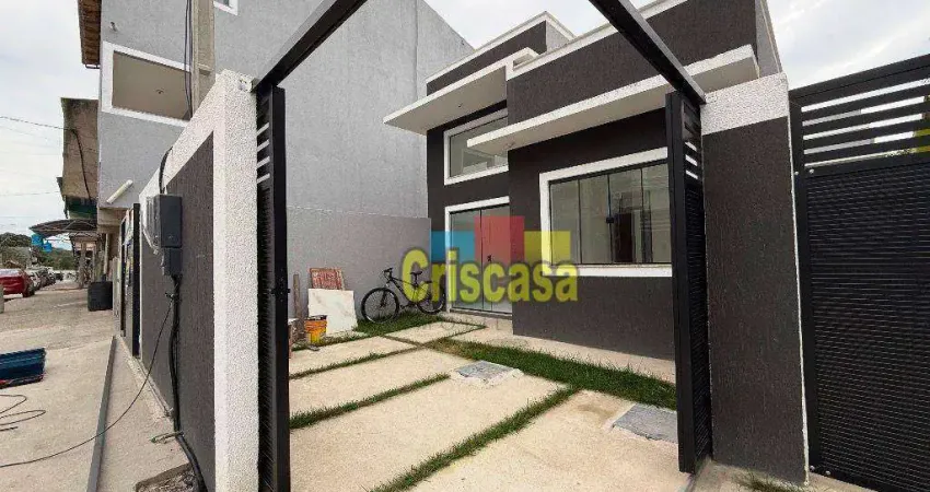 Casa com 2 dormitórios à venda, 60 m² por R$ 320.000,00 - Chácara Mariléa - Rio das Ostras/RJ