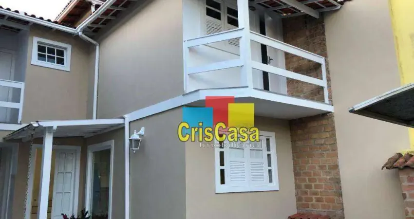 Casa com 2 dormitórios para alugar, 82 m² por R$ 1.700,00/mês - Costa Azul - Rio das Ostras/RJ