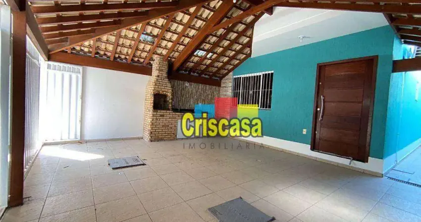 Casa com 2 dormitórios para alugar, 83 m² por R$ 2.552,50/mês - Casa Grande - Rio das Ostras/RJ