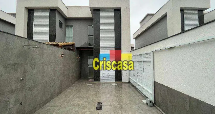 Casa com 2 dormitórios à venda, 88 m² por R$ 640.000,00 - Costazul - Rio das Ostras/RJ