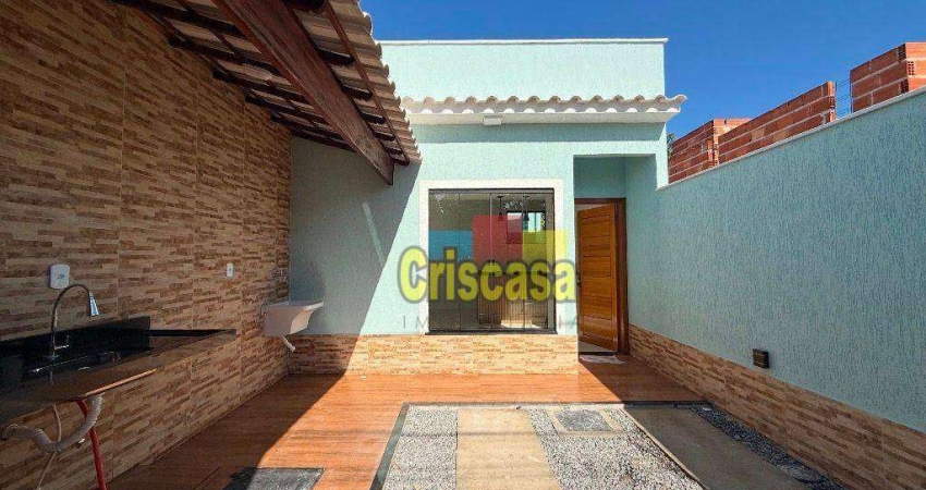 Casa com 1 dormitório à venda, 50 m² por R$ 150.000,00 - Cidade Praiana - Rio das Ostras/RJ