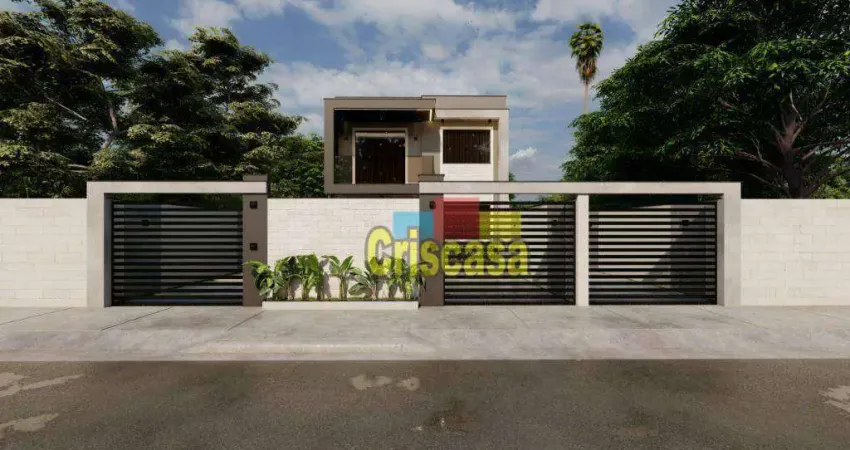 Casa com 3 dormitórios à venda, 90 m² por R$ 600.000,00 - Costazul - Rio das Ostras/RJ