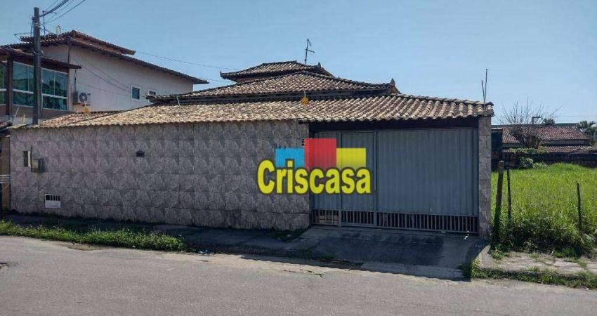 Casa com 3 dormitórios à venda, 106 m² por R$ 550.000,00 - Residencial Camping do Bosque - Rio das Ostras/RJ