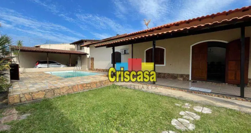 Casa com 3 dormitórios, 150 m² - venda por R$ 850.000,00 ou aluguel por R$ 4.000,00/mês - Centro - Rio das Ostras/RJ
