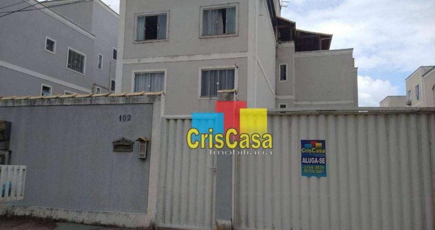 Apartamento com 2 dormitórios para alugar, 55 m² por R$ 1.767,50/mês - Enseada das Gaivotas - Rio das Ostras/RJ