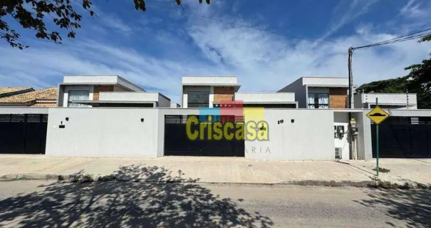 Casa com 3 dormitórios, 90 m² - venda por R$ 650.000,00 ou aluguel por R$ 3.700,00/mês - Jardim Mariléa - Rio das Ostras/RJ