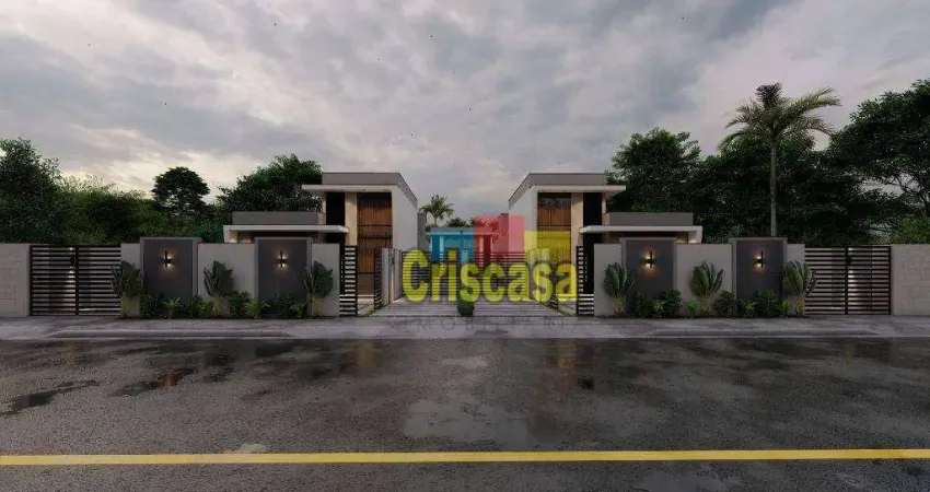 Casa com 2 dormitórios à venda, 60 m² por R$ 380.000,00 - Reduto da Paz - Rio das Ostras/RJ