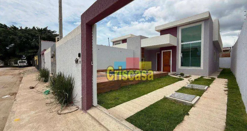 Casa com 3 dormitórios à venda, 105 m² por r$ 550.000,00 - village rio das ostras - rio das ostras/rj