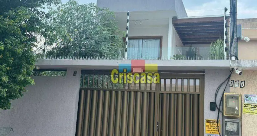 Casa com 3 dormitórios à venda, 242 m² por r$ 750.000,00 - jardim bela vista - rio das ostras/rj