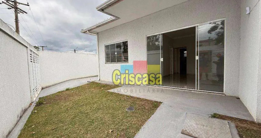 Casa com 2 dormitórios à venda, 60 m² por r$ 280.000,00 - maria turri - rio das ostras/rj