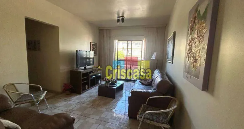 Apartamento com 3 dormitórios à venda, 119 m² por r$ 550.000,00 - balneário remanso - rio das ostras/rj